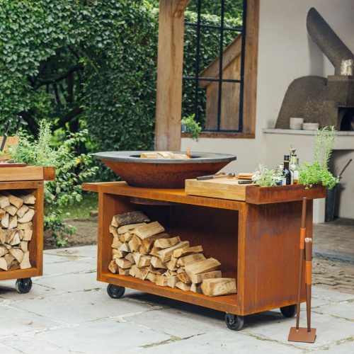sb cooking-units-pro-island-100-teak-wood-corten-02